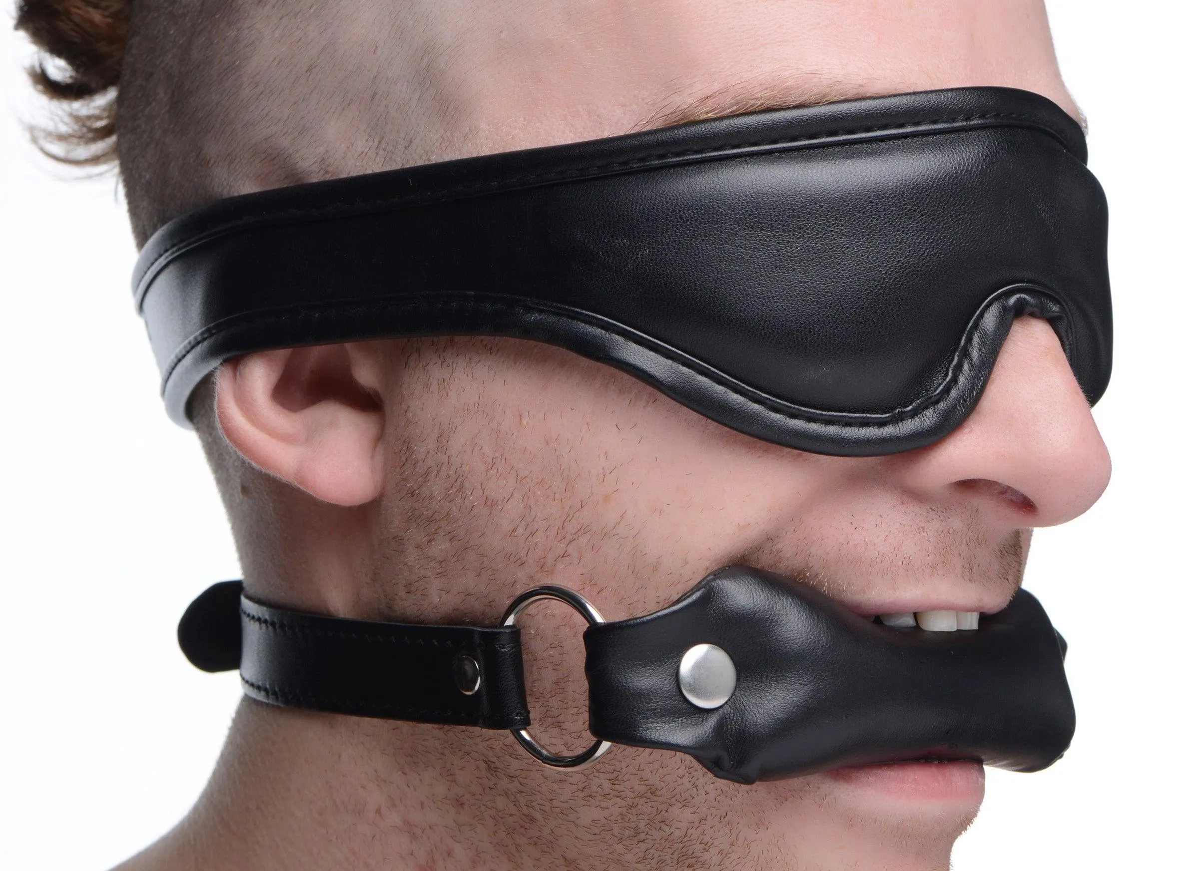 Padded Blindfold and Gag Set