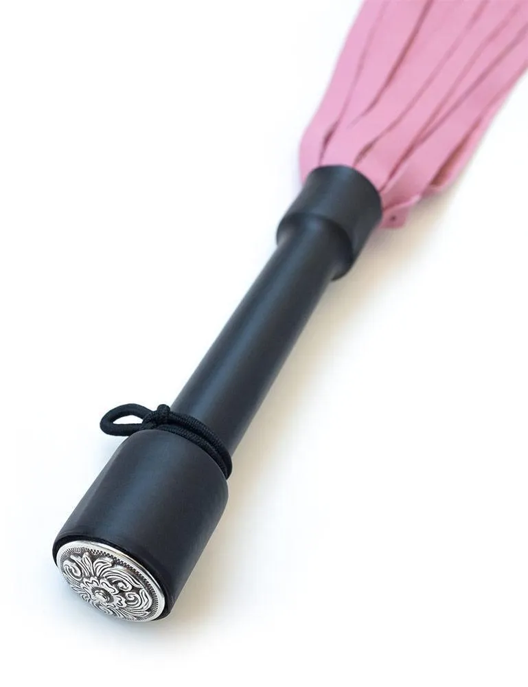 Pink Devil Leather Flogger