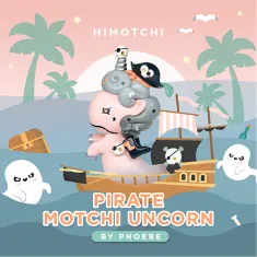 Pirate Motchi Unicorn by Himotchi Toys