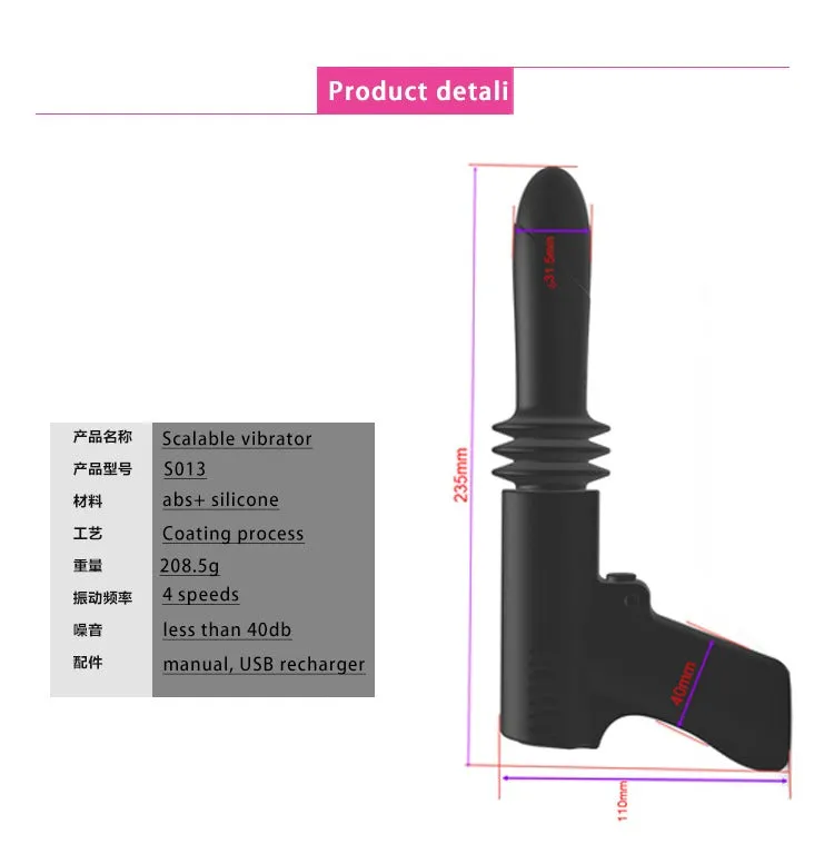 Pistol Vibrator