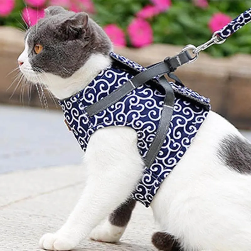 Premium Japanese Style Escape-Proof Best Cat Harness