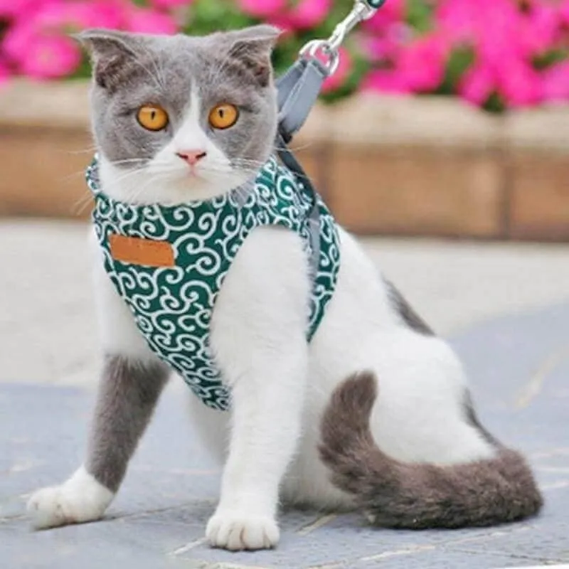 Premium Japanese Style Escape-Proof Best Cat Harness