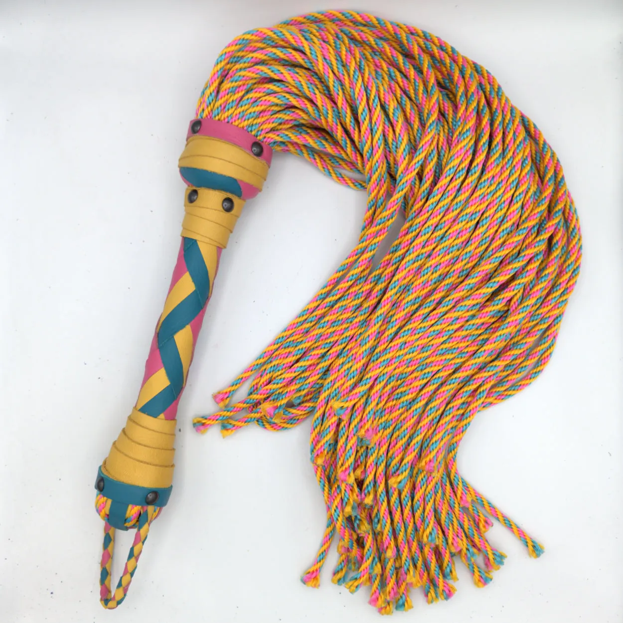 Pride Rope Flogger – Custom To Order