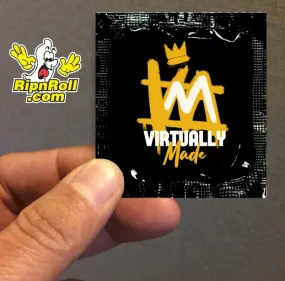 Printed White Foil with Full Color imprint - Virtually Made