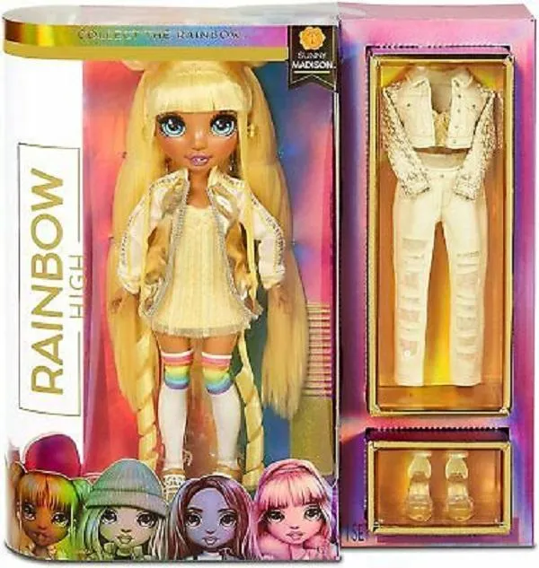Rainbow Surprise -Fashion Doll Sunny Madison