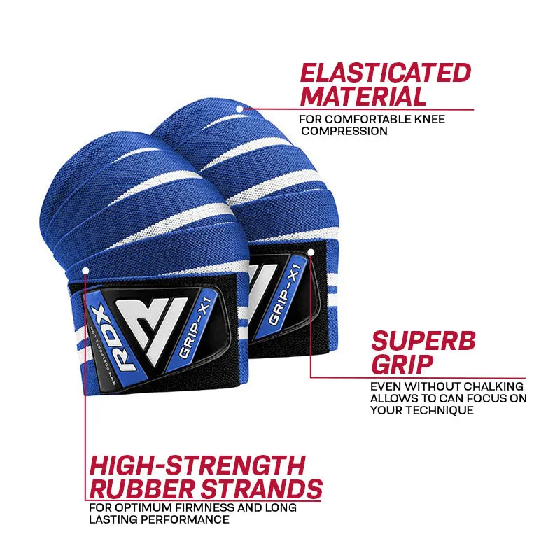 RDX K4 Weightlifting Knee Wraps OEKO-TEX® Standard 100 certified
