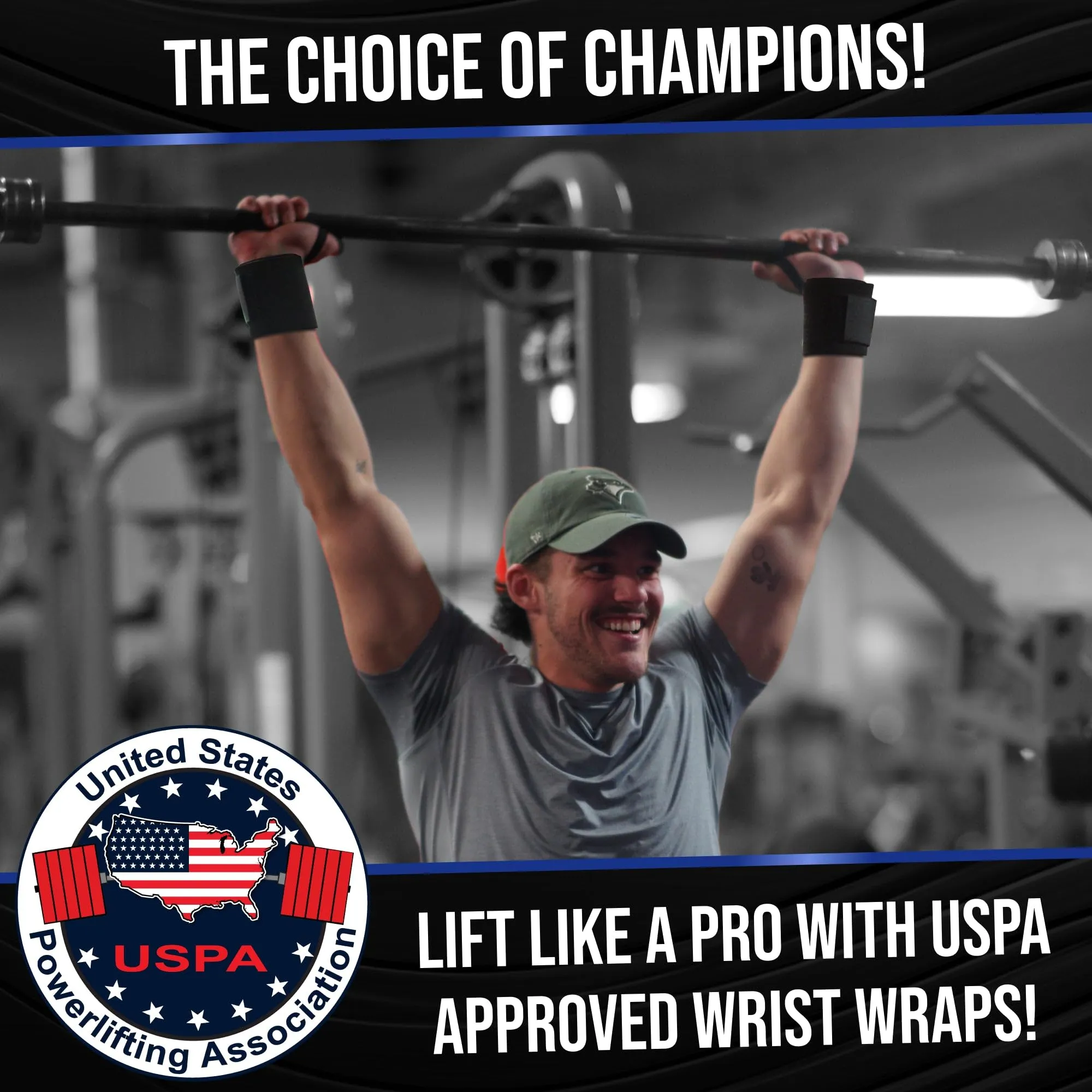 Rip Toned Wrist Wraps 18 Weightlifting Support Men Women Strength Training