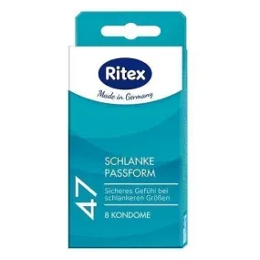 RITEX 47 condoms 8 pc Slim fit