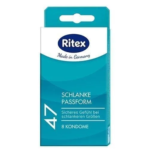 RITEX 47 condoms 8 pc Slim fit
