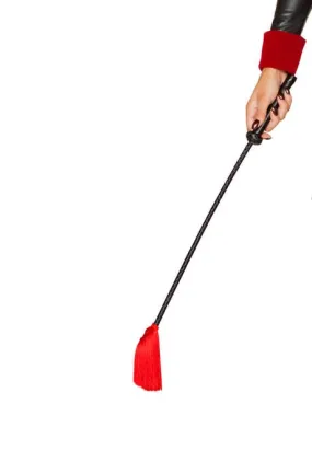 Roma Costume Ringleader Whip Black/Red