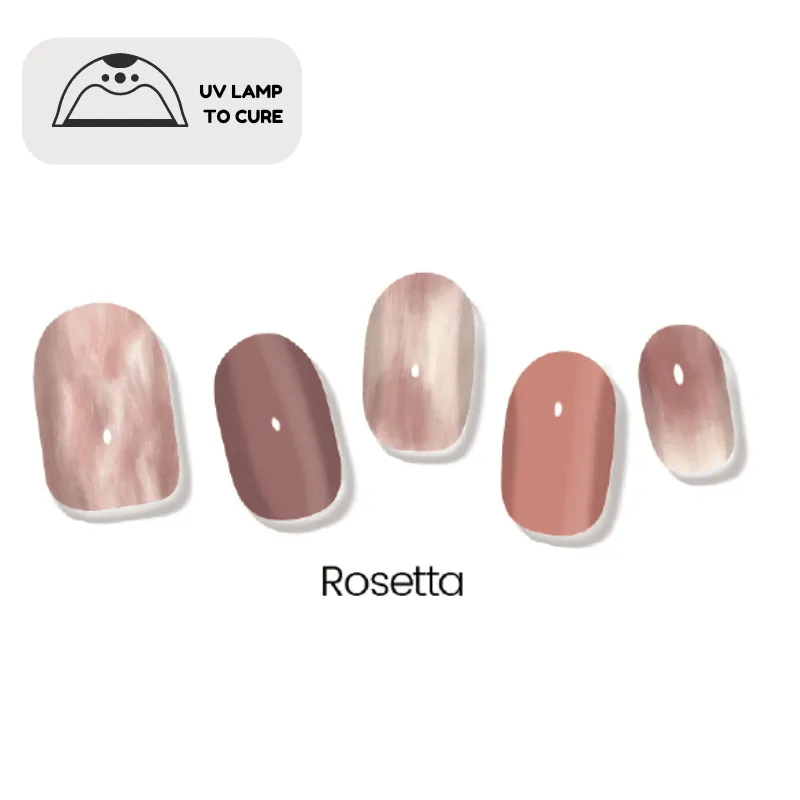 Rosetta | Jellies DIY Soft Semi Cured Gel Nail Wraps