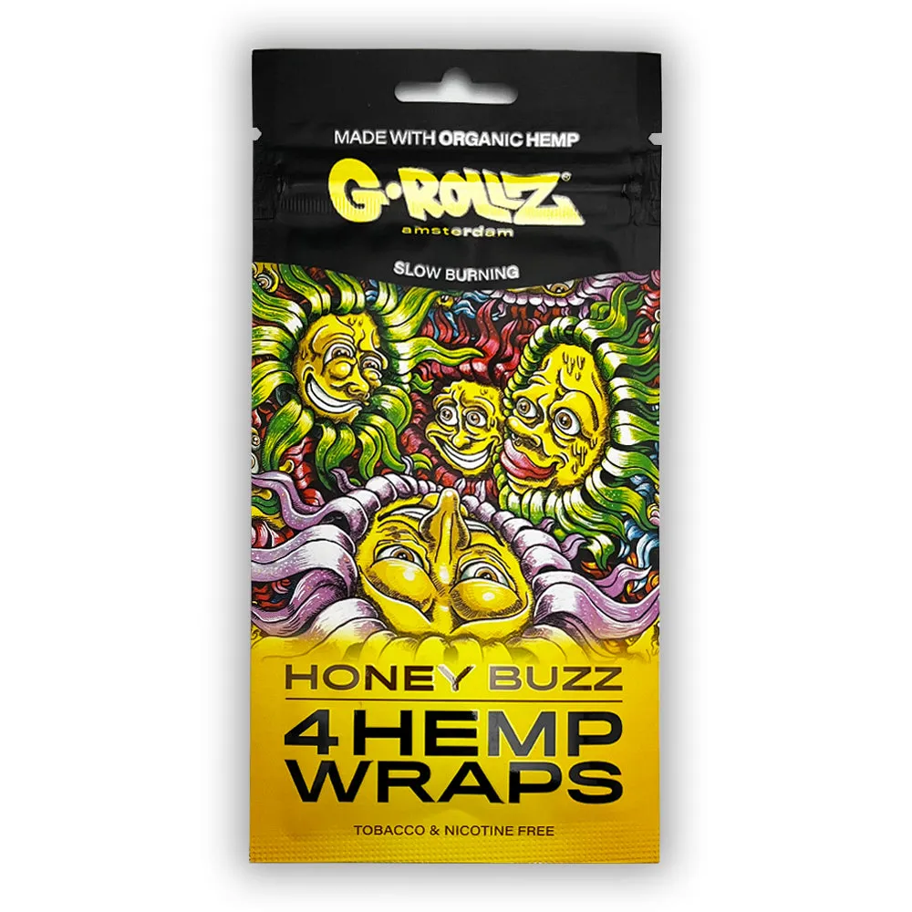 SALE!! G-Rollz - Organic Hemp Wraps - Pack of 4
