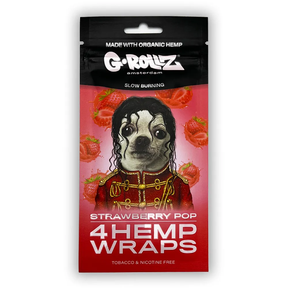 SALE!! G-Rollz - Organic Hemp Wraps - Pack of 4