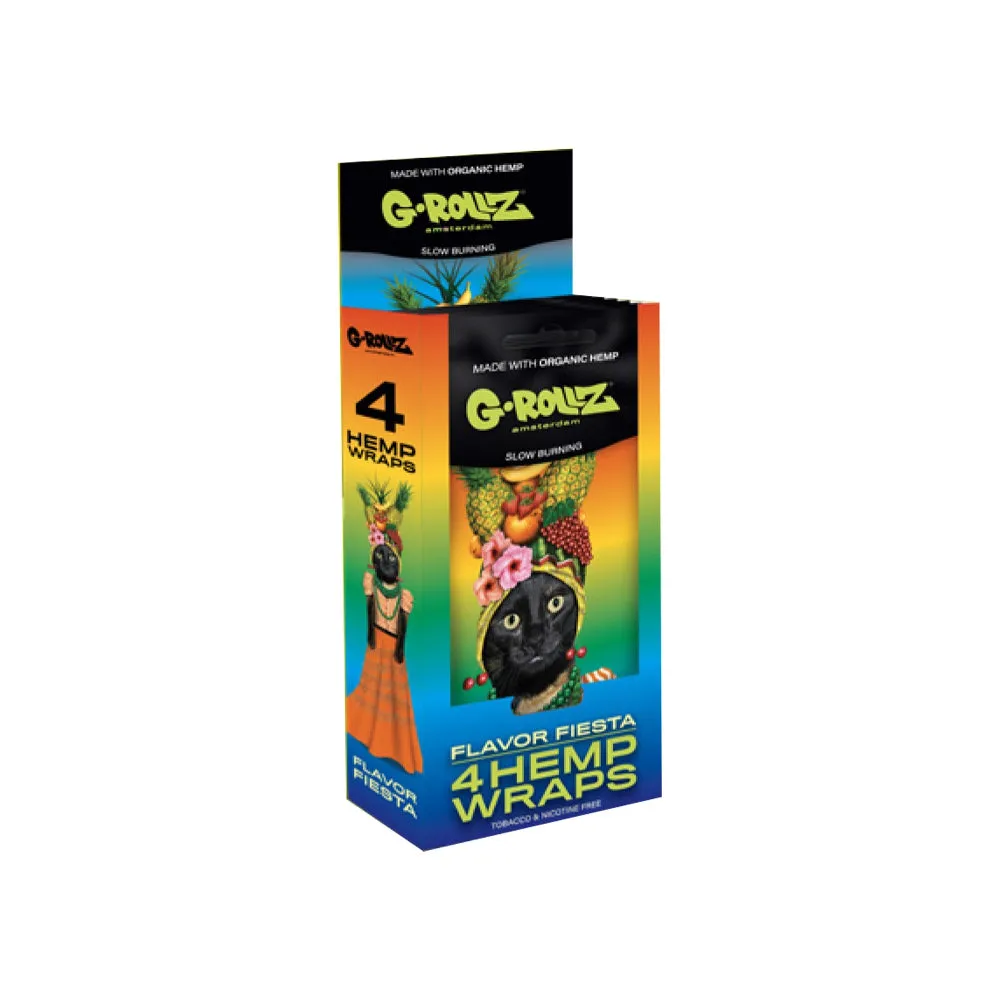 SALE!! G-Rollz - Organic Hemp Wraps - Pack of 4