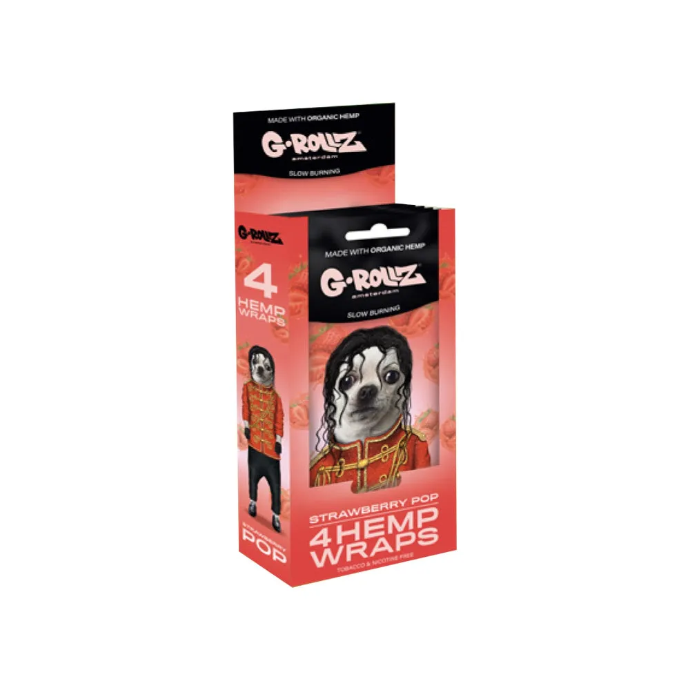 SALE!! G-Rollz - Organic Hemp Wraps - Pack of 4