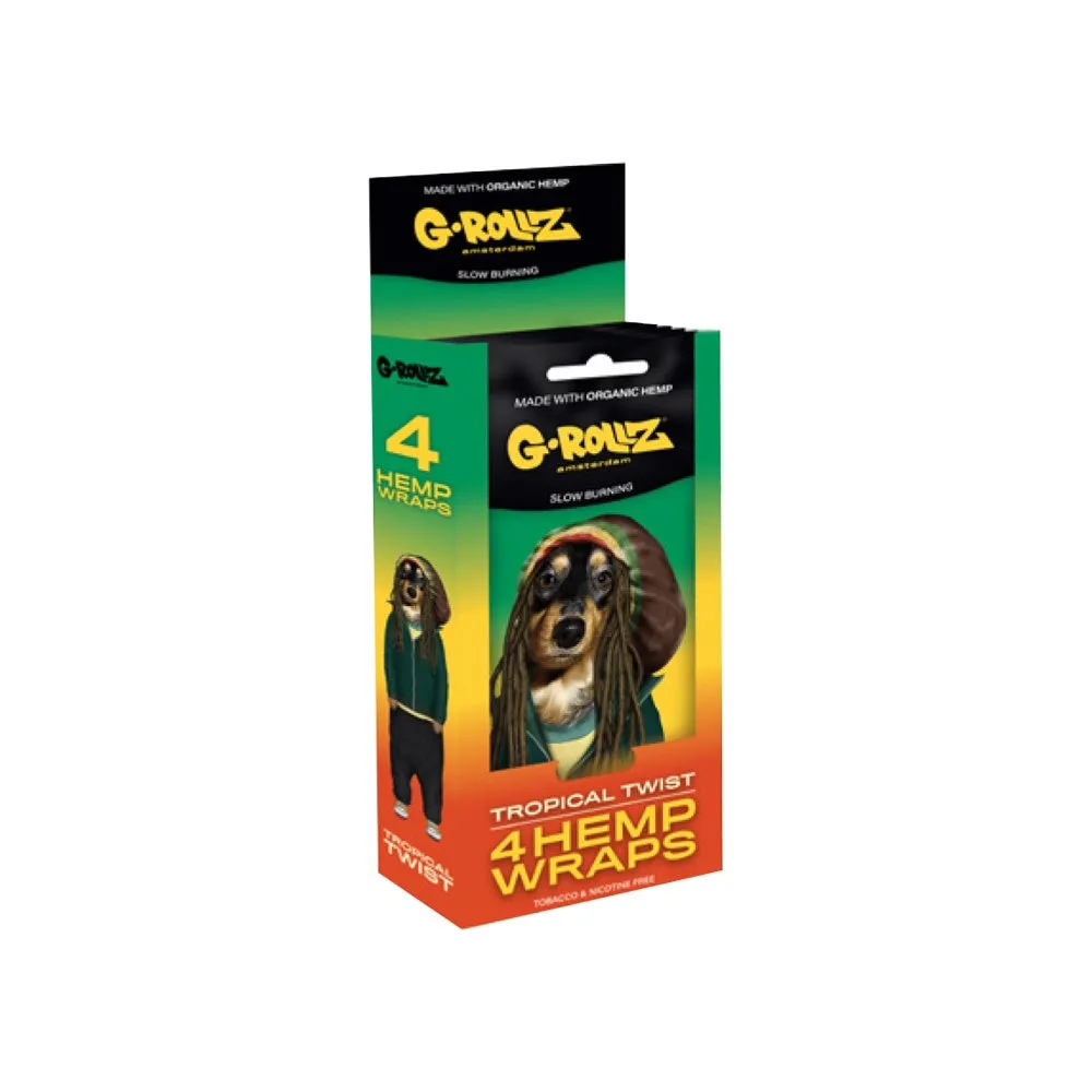 SALE!! G-Rollz - Organic Hemp Wraps - Pack of 4