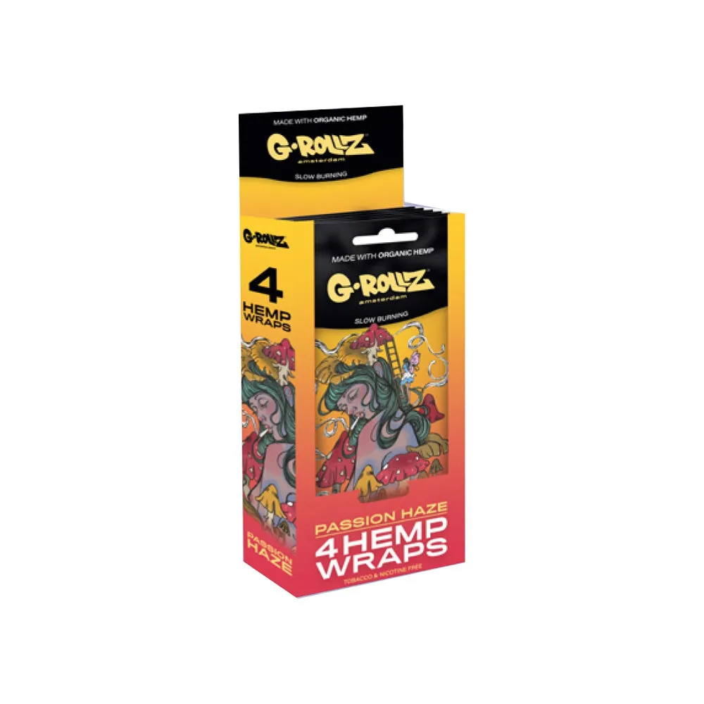 SALE!! G-Rollz - Organic Hemp Wraps - Pack of 4