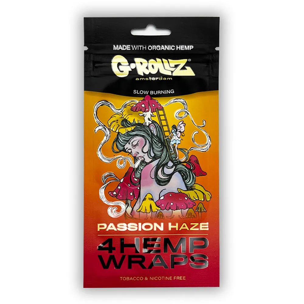 SALE!! G-Rollz - Organic Hemp Wraps - Pack of 4