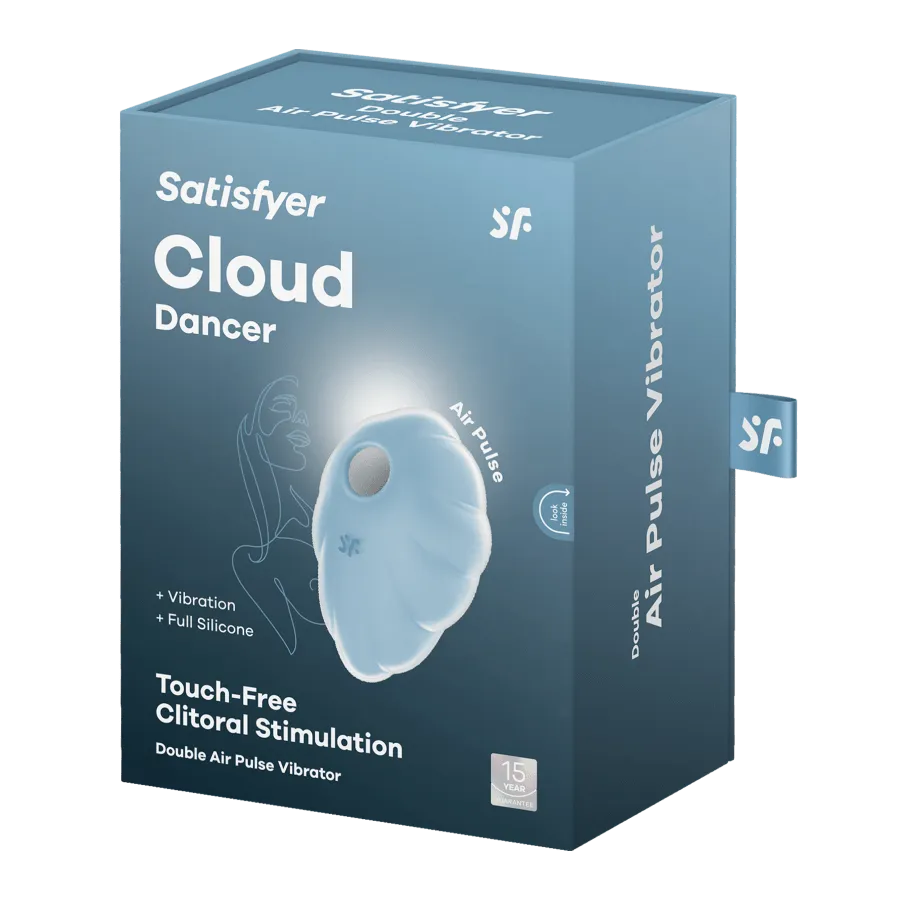 Satisfyer Cloud Dancer Air Pulse Vibrator