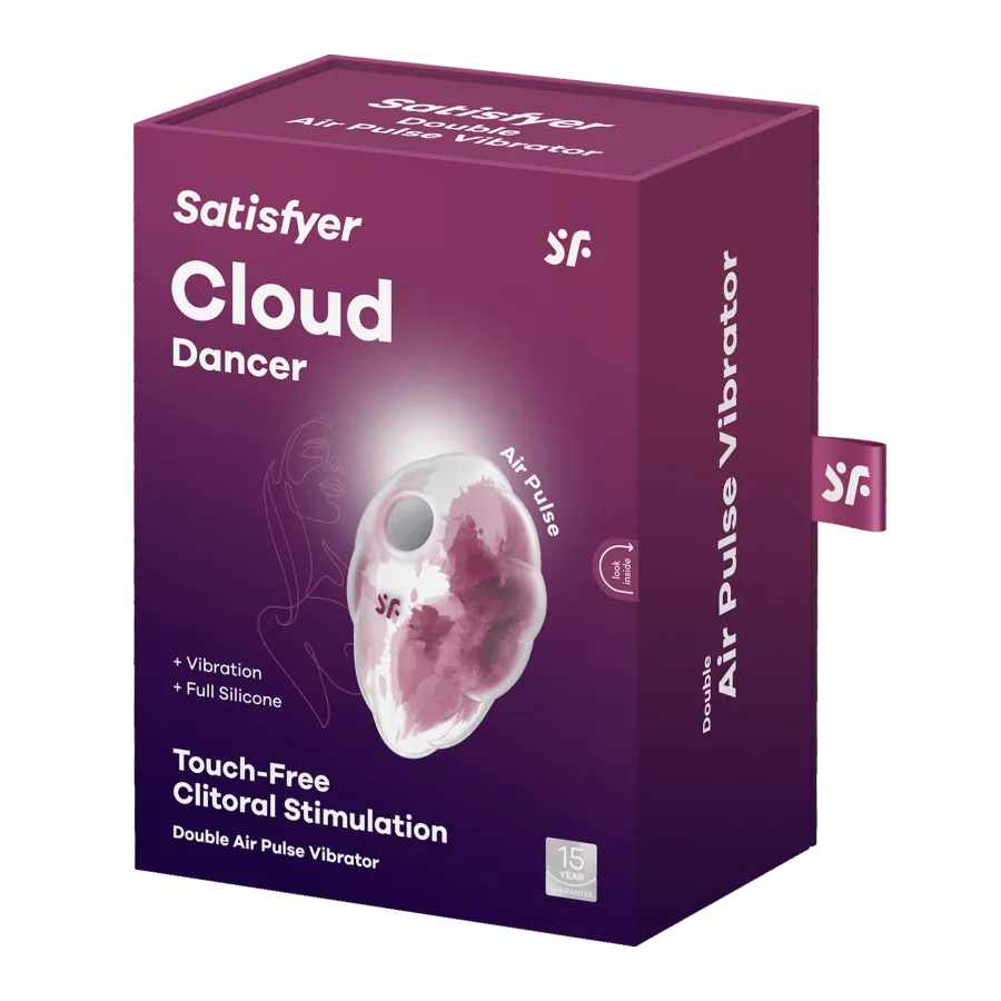 Satisfyer Cloud Dancer Air Pulse Vibrator