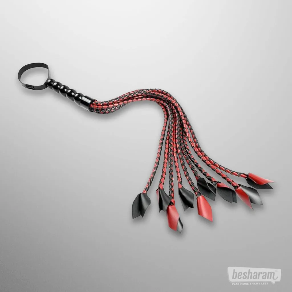 Sex & Mischief Saffron Braided Flogger