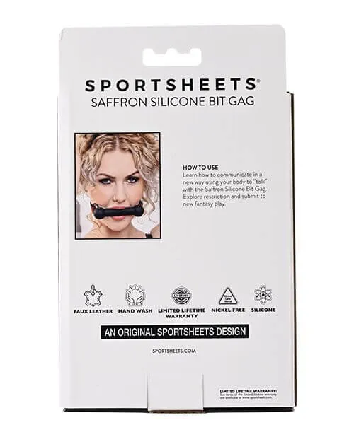 Sportsheets Saffron Silicone Bit Gag