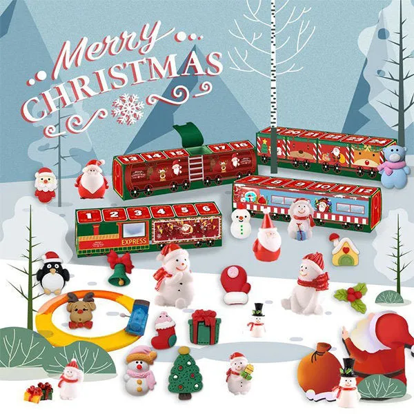 Train Inspired Advent Calendar