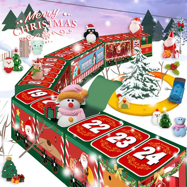 Train Inspired Advent Calendar