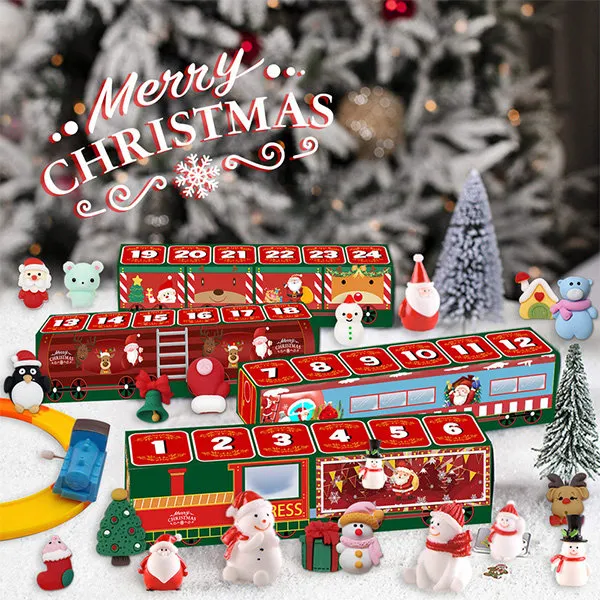 Train Inspired Advent Calendar
