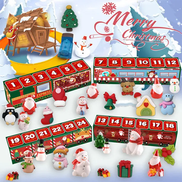 Train Inspired Advent Calendar