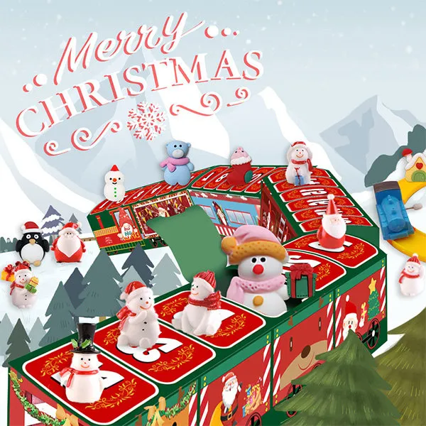 Train Inspired Advent Calendar