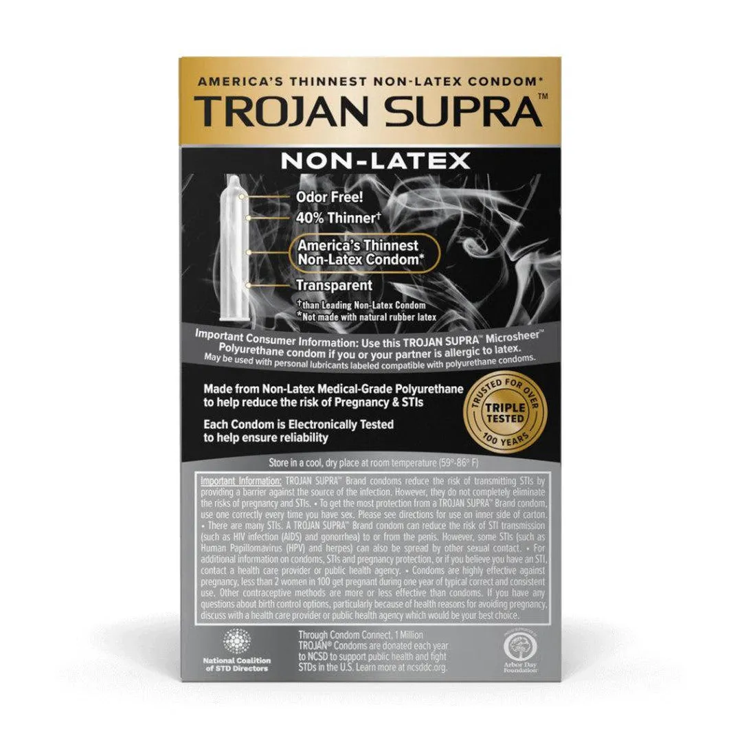 Trojan Supra Bareskin Condoms