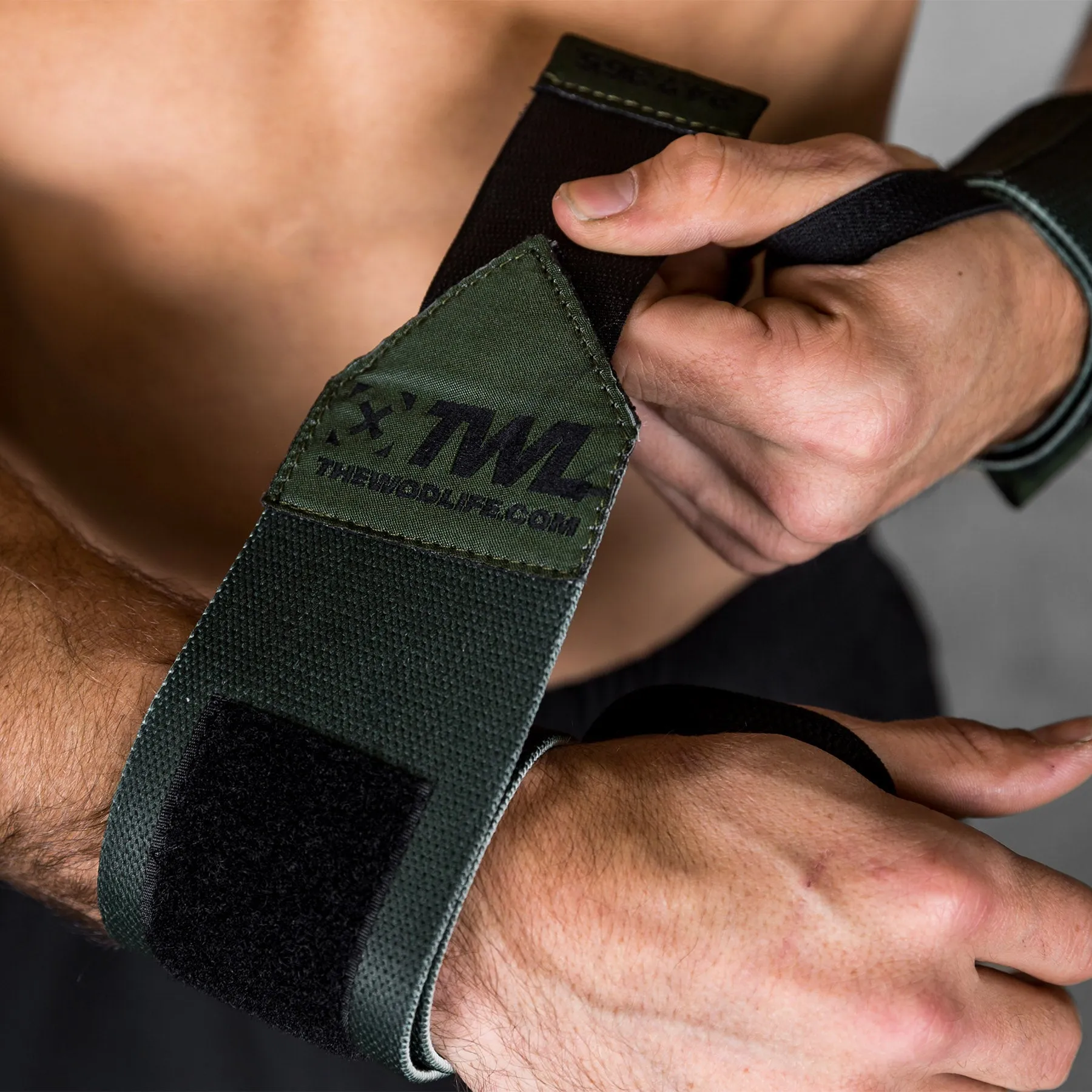 TWL - WOD WRIST WRAPS - DARK KHAKI
