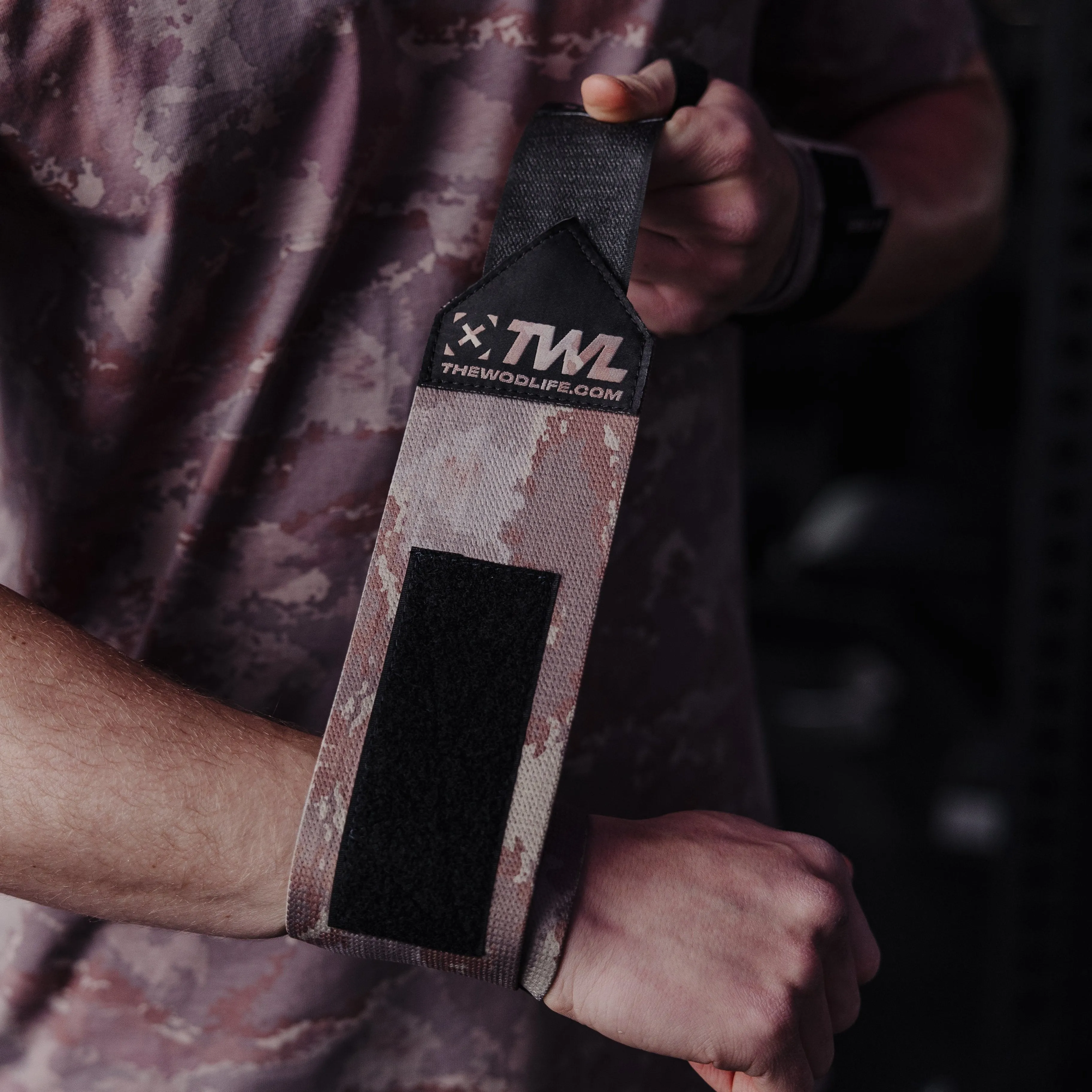TWL - WOD WRIST WRAPS - TERRAIN CAMO
