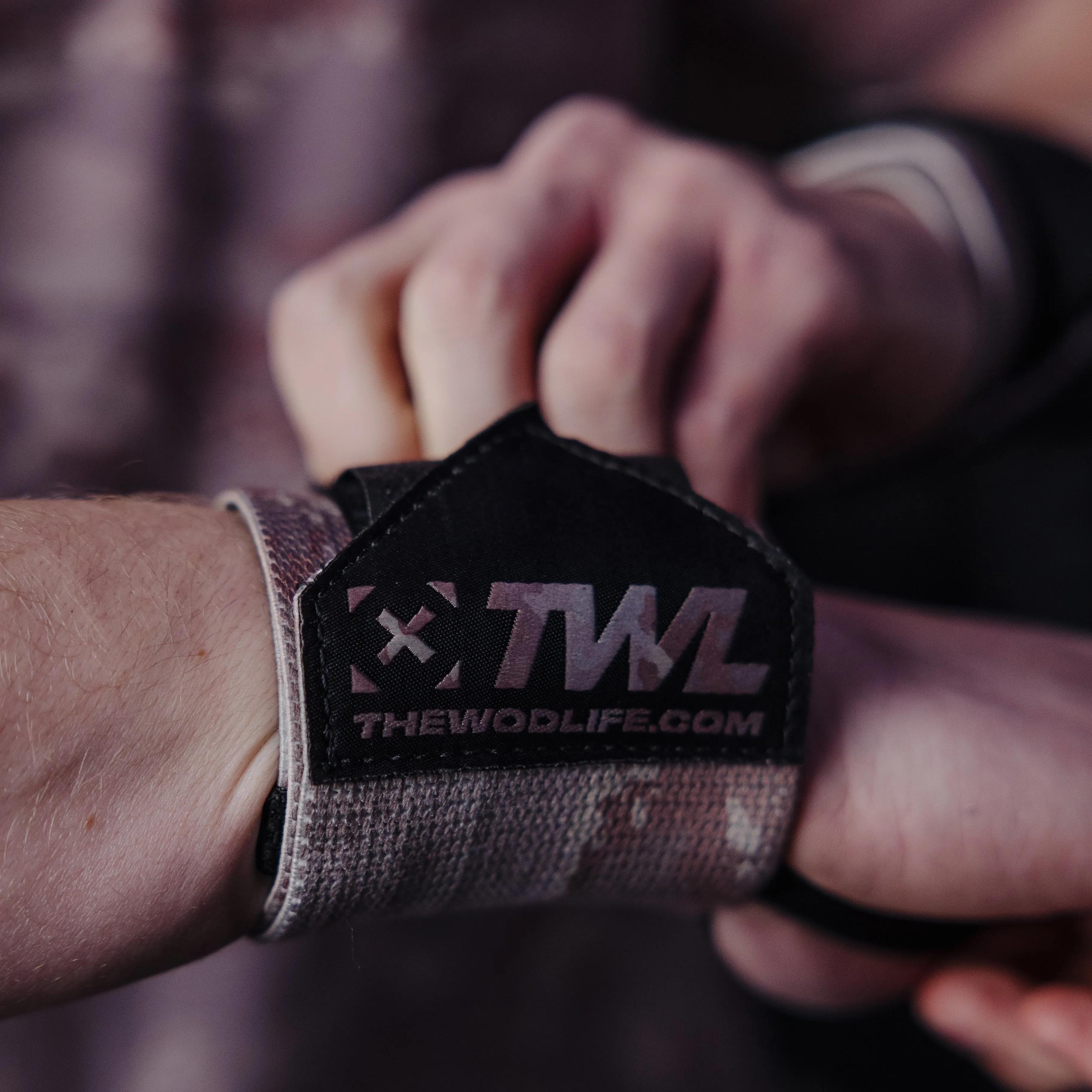 TWL - WOD WRIST WRAPS - TERRAIN CAMO