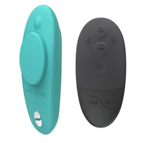 We Vibe Moxie Plus Teledildonic Panty Vibrator - Aqua