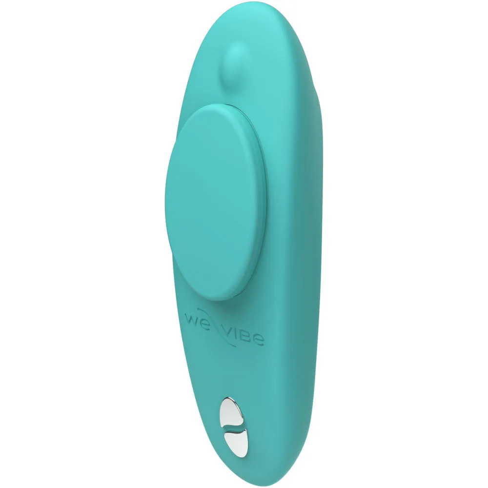 We Vibe Moxie Plus Teledildonic Panty Vibrator - Aqua