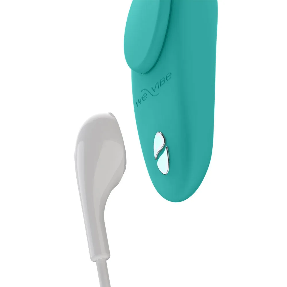 We Vibe Moxie Plus Teledildonic Panty Vibrator - Aqua
