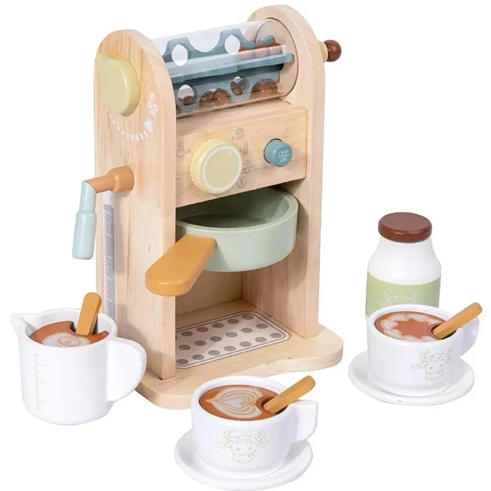 Wooden Hot Chocolate Machine Playset