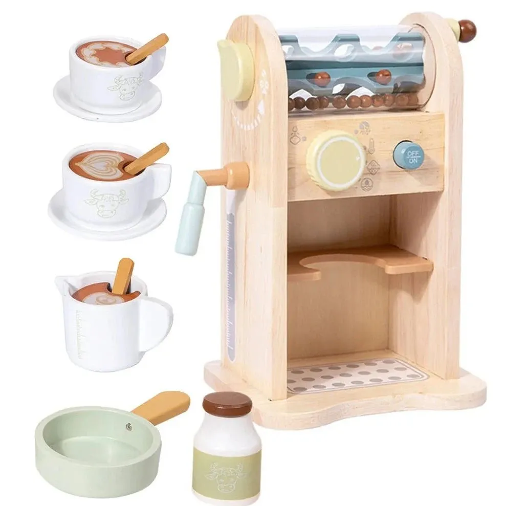 Wooden Hot Chocolate Machine Playset