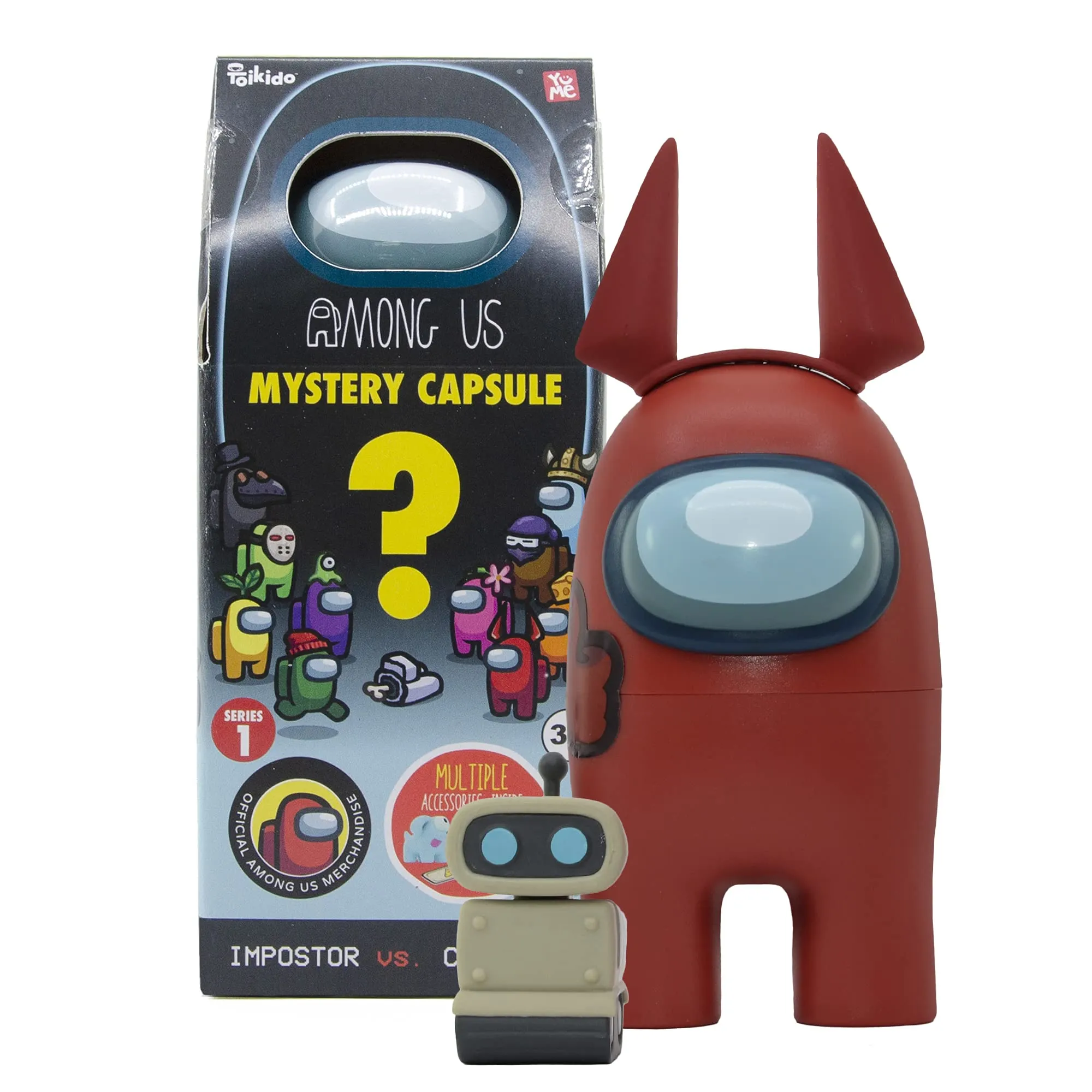 YuMe Among Us Mystery Capsules Impostor vs Crewmate Parent