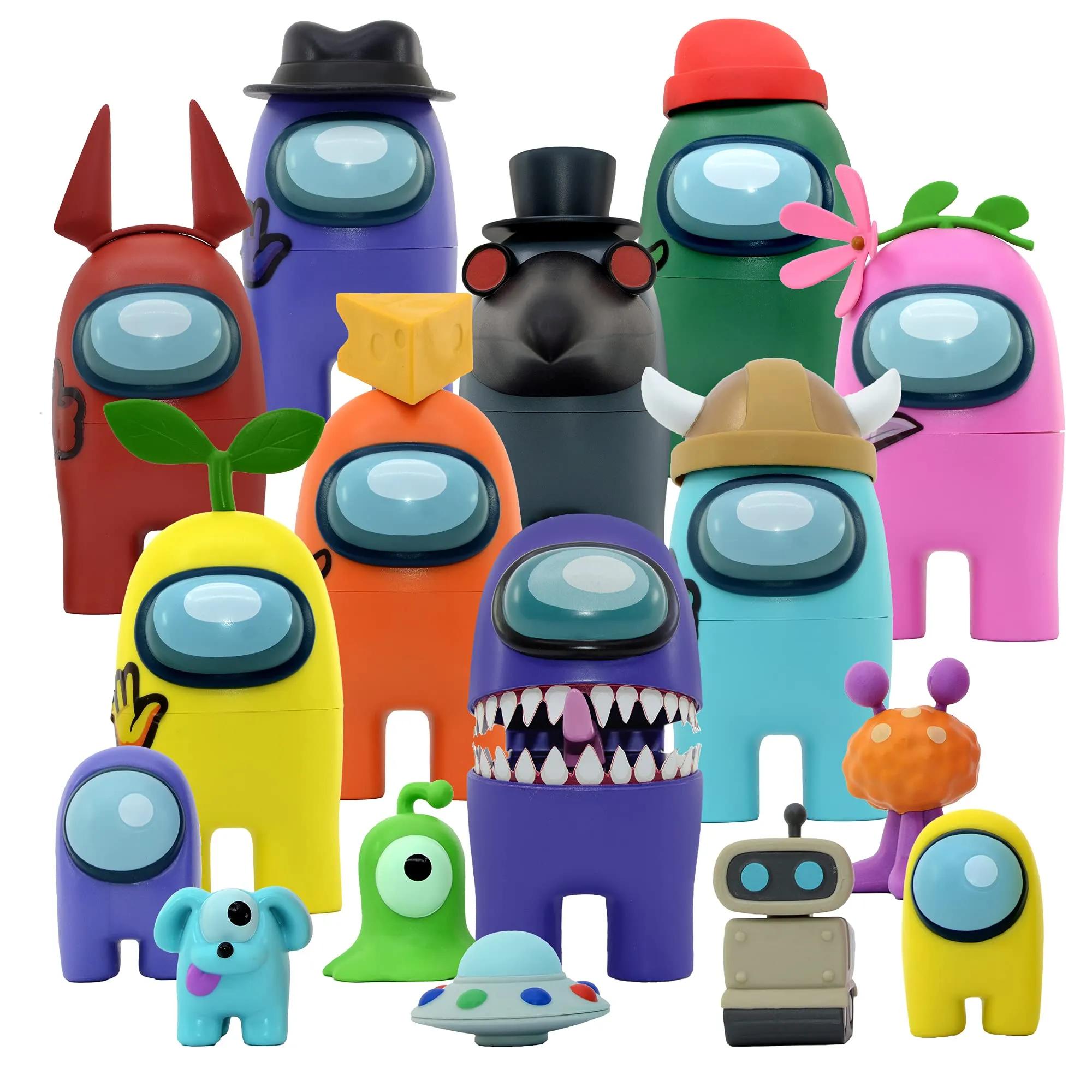 YuMe Among Us Mystery Capsules Impostor vs Crewmate Parent