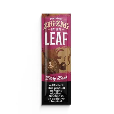 Zig Zag Natural Leaf Wraps Berry Bash